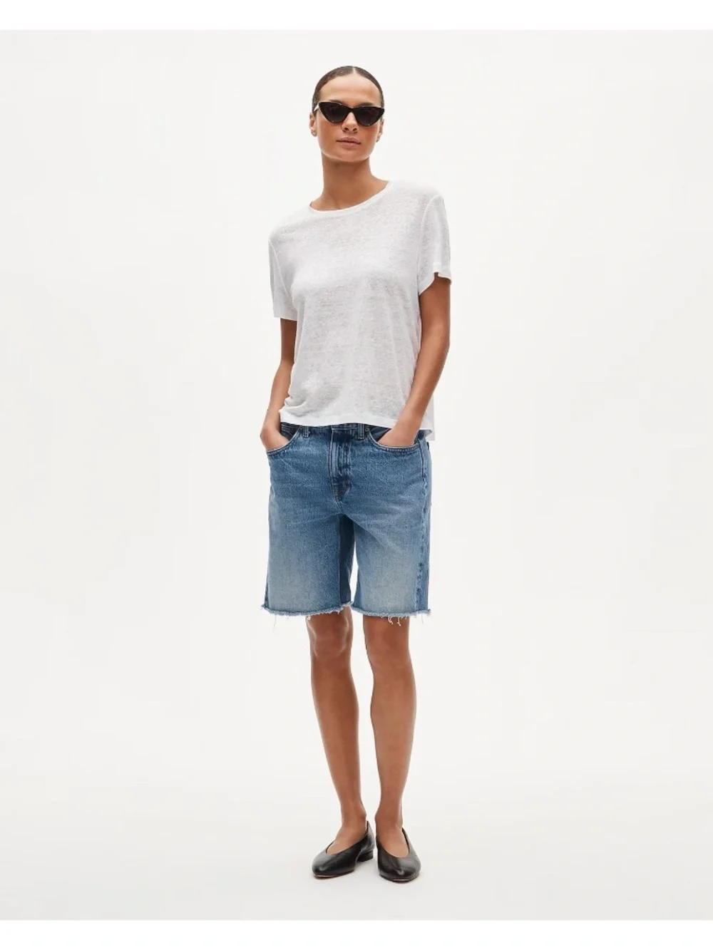 J. Crew New Relaxed Linen T-Shirt NWT